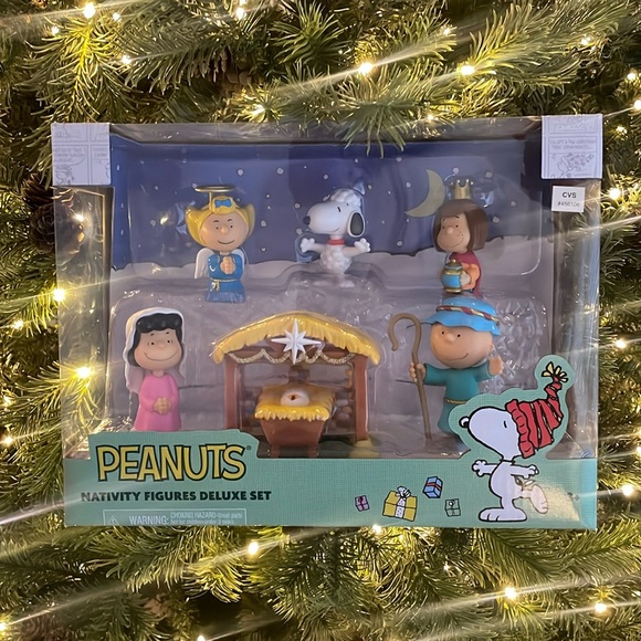 Peanuts Holiday Peanuts Nativity Set Poshmark